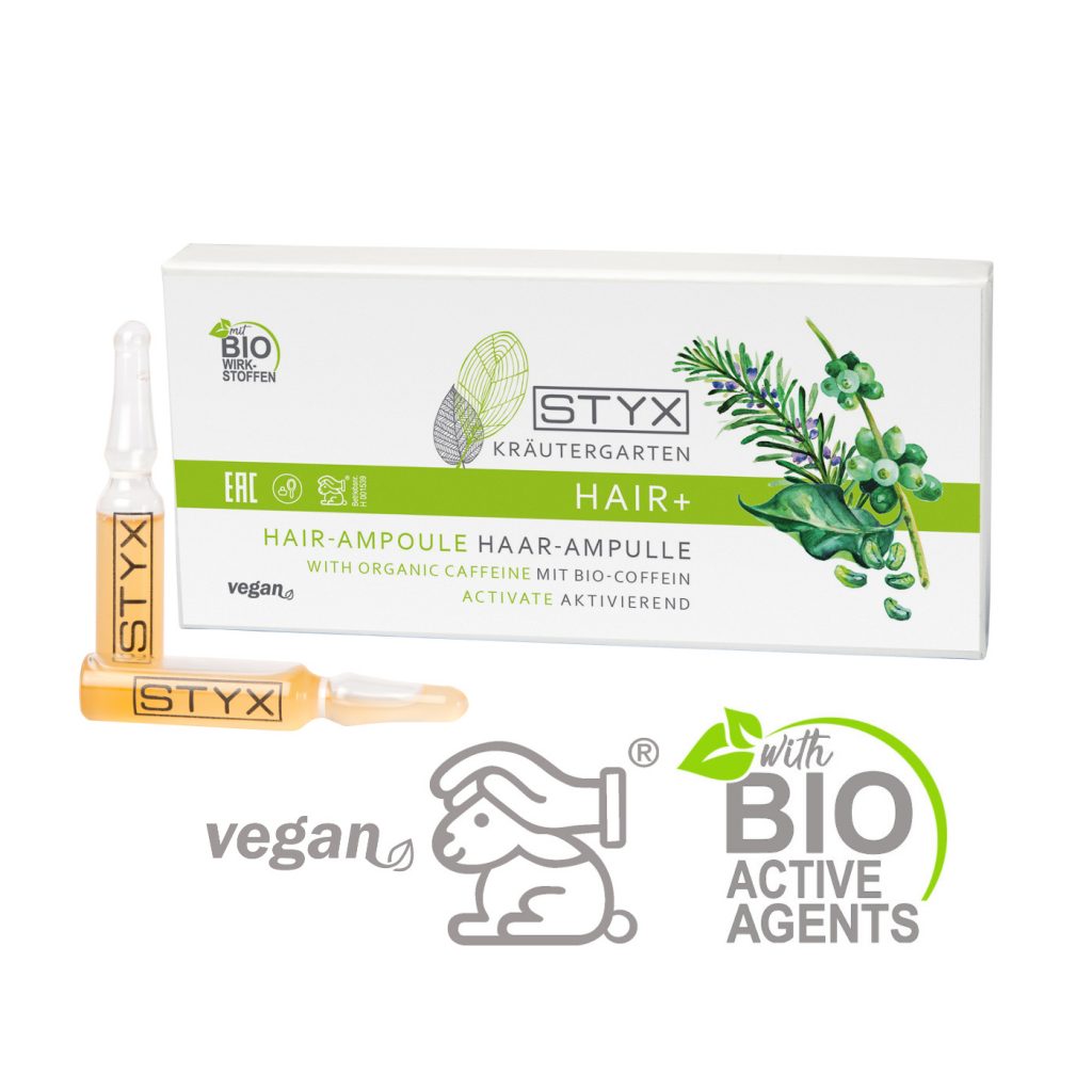 Ampułki do Włosów z Organiczną Kofeiną - Ampułki 10 x 2 ml