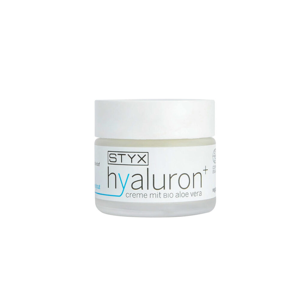 Krem Hialuronowy z Organicznym  Aloesem - Hyaluron+ - 50 ml