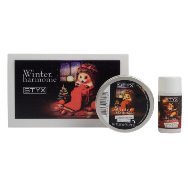Winter Harmony - Krem do Ciała i Żel do Kąpieli - Zestaw Prezentowy Mały